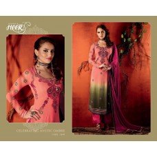 5608 PEACH KIMORA HEER STRAIGHT SALWAR KAMEEZ SUIT